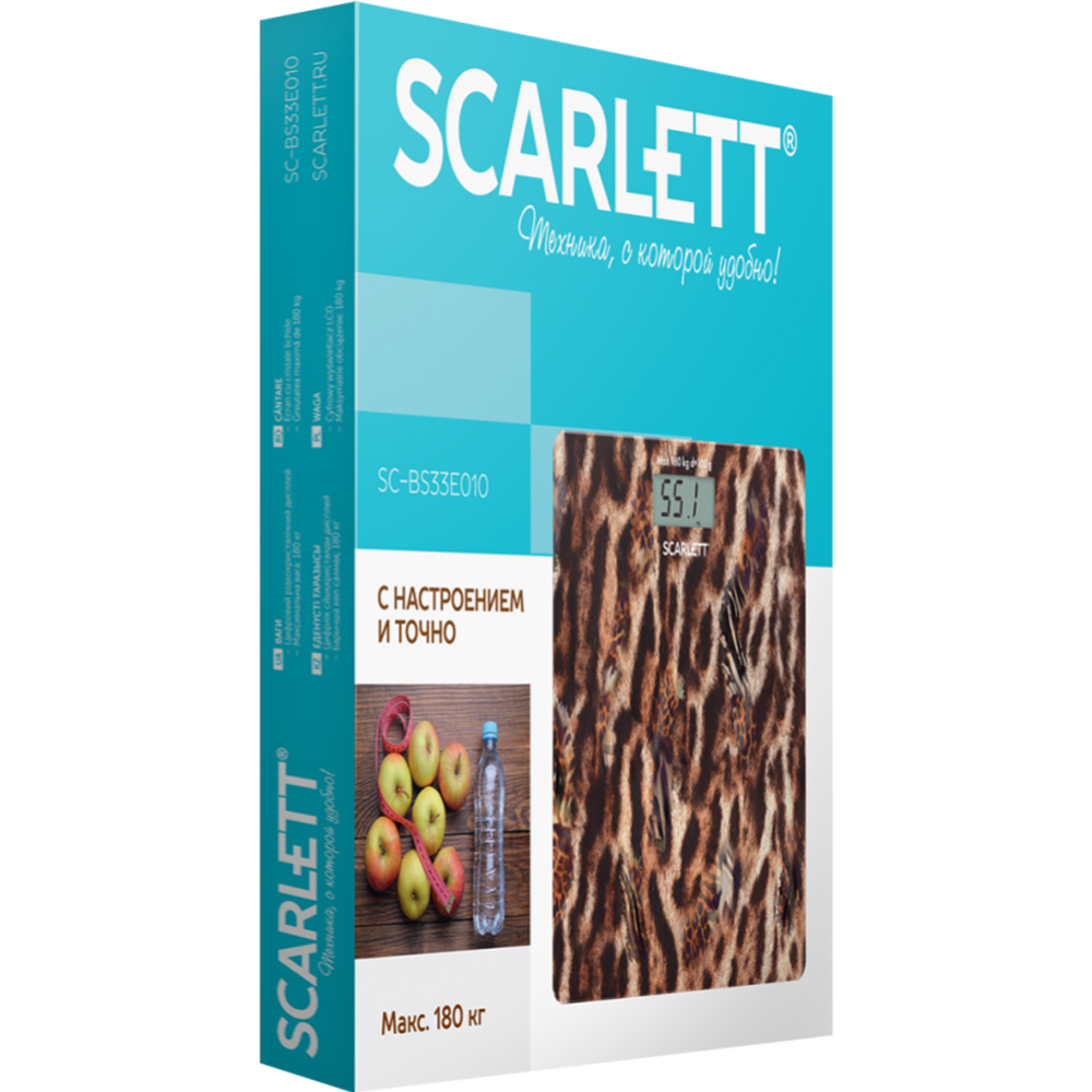 Весы напольные «Scarlett» SC-BS33E010