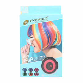 Farres Цветная тушь-мелок для волос 6 шт- 1 упаковка HCA001