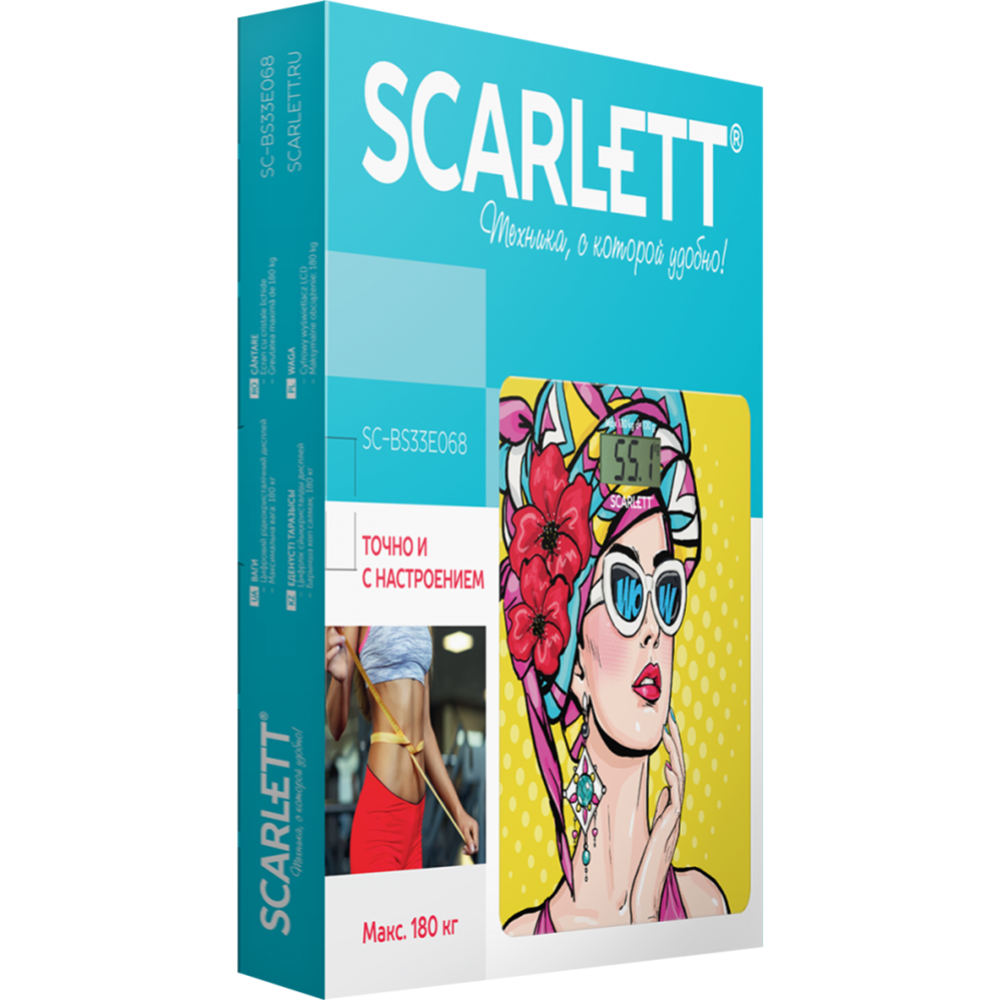 Весы напольные «Scarlett» SC-BS33E068