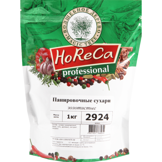 Панировочные сухари «Horeca» золотистые, 1 кг