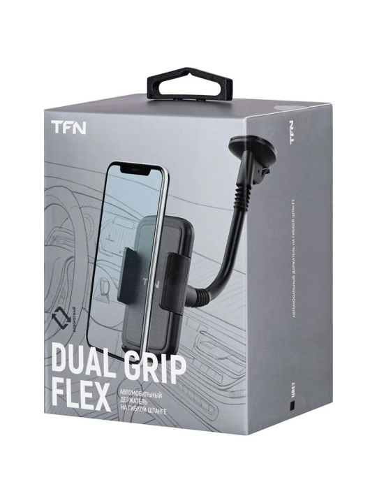 Держатель для телефона автомобильный TFN Dual Grip Flex