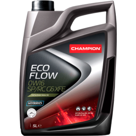 Масло моторное «Champion» Eco Flow 0W16 SP/RC G6 XFE, 1047246, 5 л