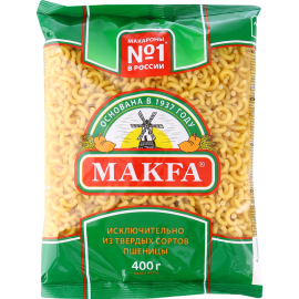 Макаронные изделия «Makfa» рожки, 400 г