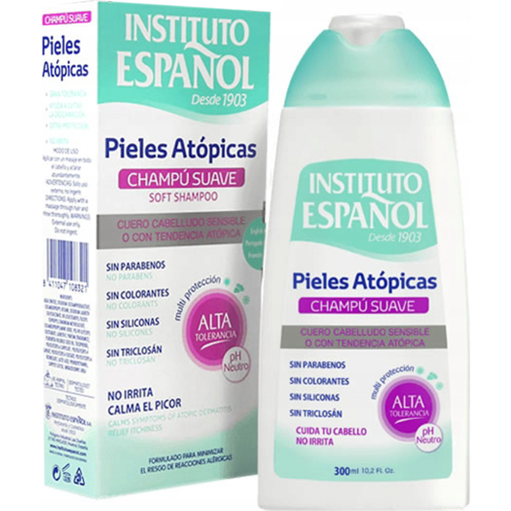 Мягкий шампунь «Instituto Espanol» Atopic Skin, Soft Shampoo, 300 мл