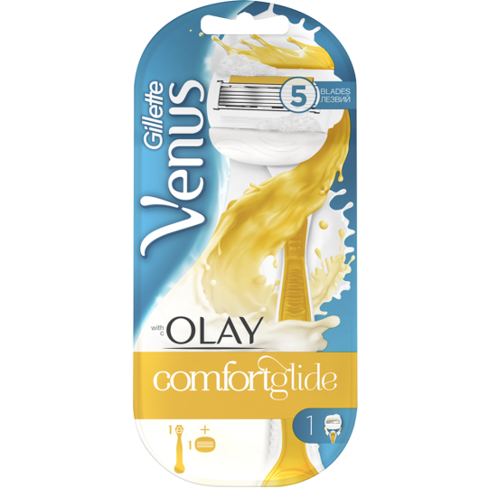 Женская бритва «Gillette Venus&OLAY» + сменная кассета, 1 шт