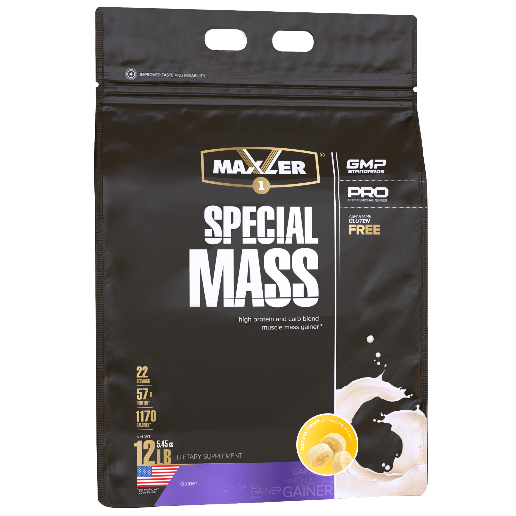 Гейнер Maxler Special Mass Gainer 5445 г  - Banana