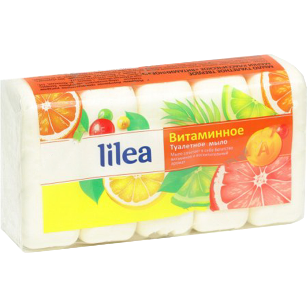 Мыло туа­лет­ное «Lilea» ви­та­мин­ное, 300 г