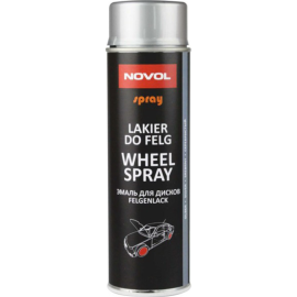 Лак для дисков «Novol» Wheel Spray, Серебряный, 34102, 500 мл