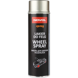 Лак для дисков «Novol» Wheel Spray, Стальной, 34112, 500 мл