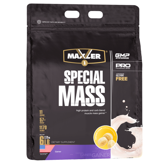 Гейнер Maxler Special Mass Gainer 2720 г - Banana