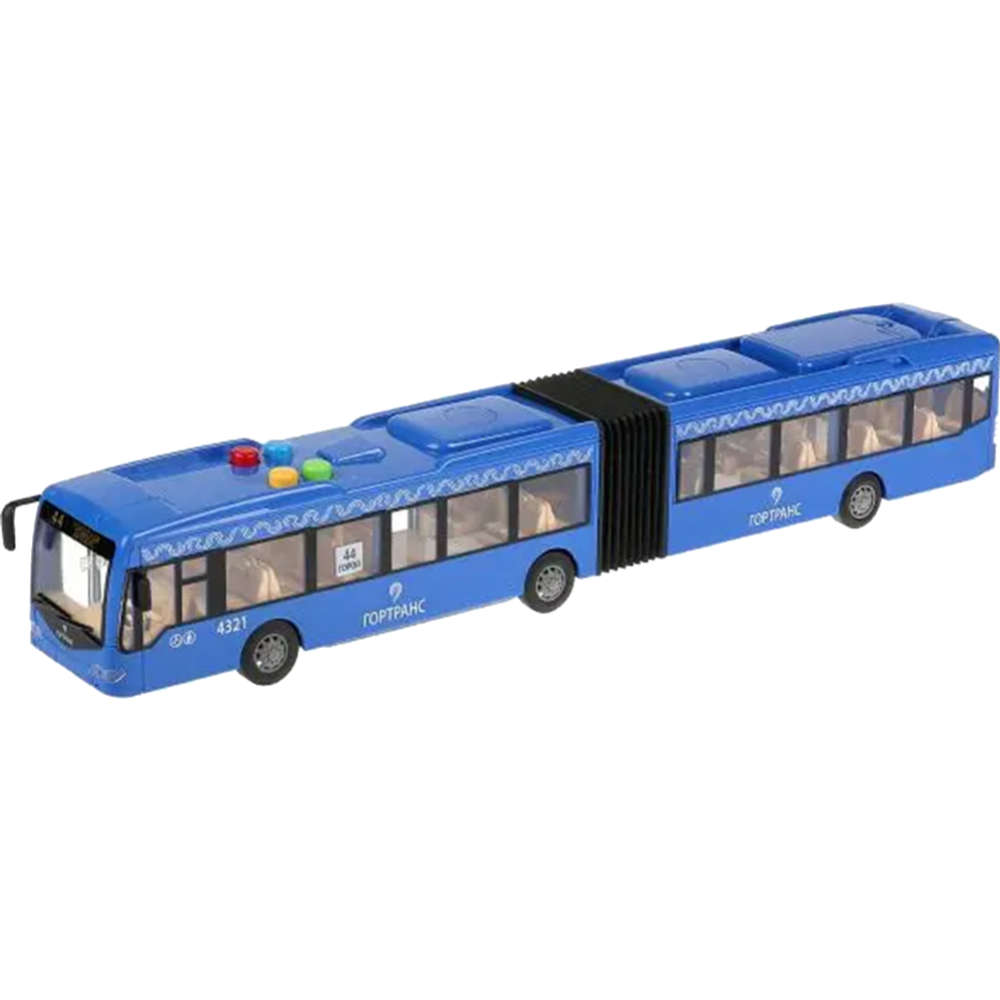 Игрушечный автобус «Технопарк» BUS-45PL-BU