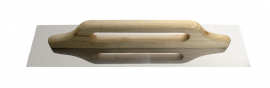 Гладилка из нержавейки с деревянной ручкой Vorel 130 х 700м