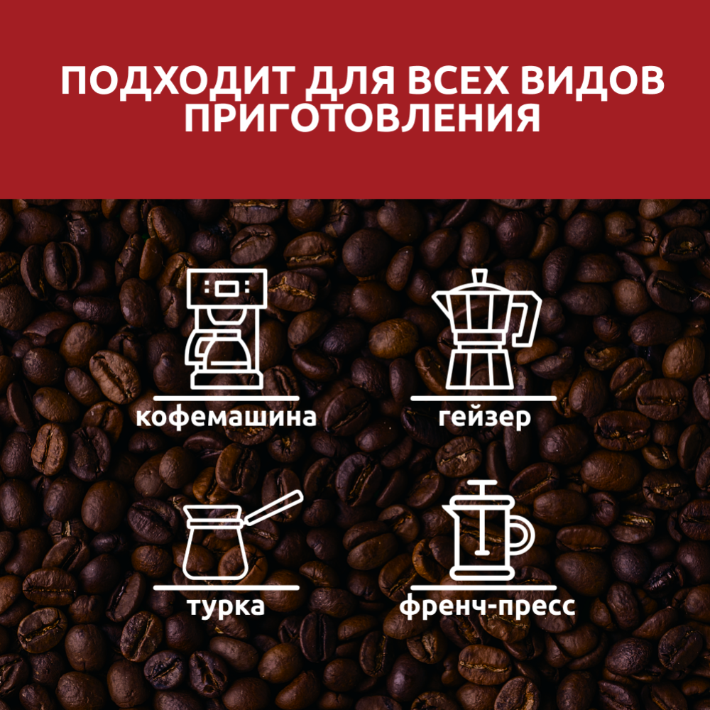 Кофе молотый «Eurocafe» 500 г #1
