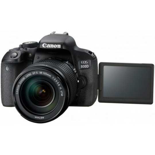 Фотоаппарат «Canon» 800D EF-S 18-55 IS STM KIT 1895C002, Black