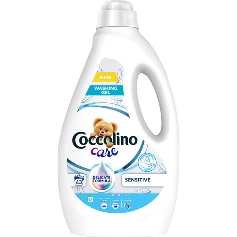 Гель для стирки «Coccolino» Sensitive, 1.72 л