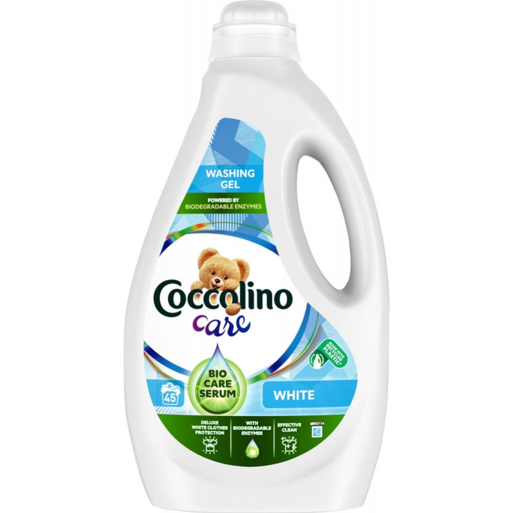 Гель для стирки «Coccolino» White, для белого белья, 1.8 л