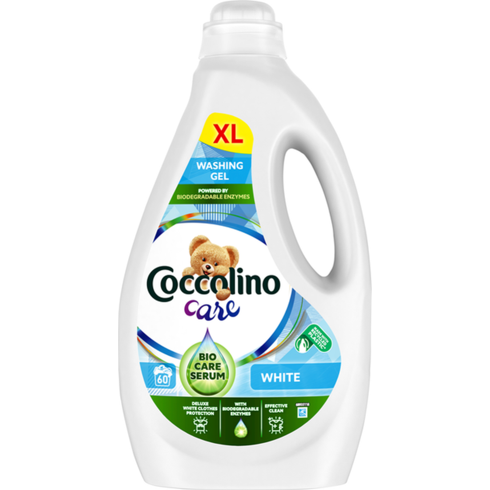 Гель для стирки «Coccolino» White, для белого белья, 2.4 л