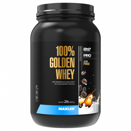 Протеин Maxler Golden Whey 2 lb - Cappuccino