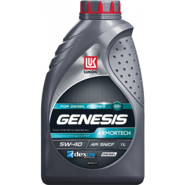 Масло моторное «Lukoil» Genesis Armortech Diesel 5W40, 3150233, 1 л