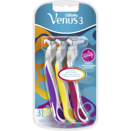 Одноразовая женская бритва «Gillette Venus» 3, 3 шт