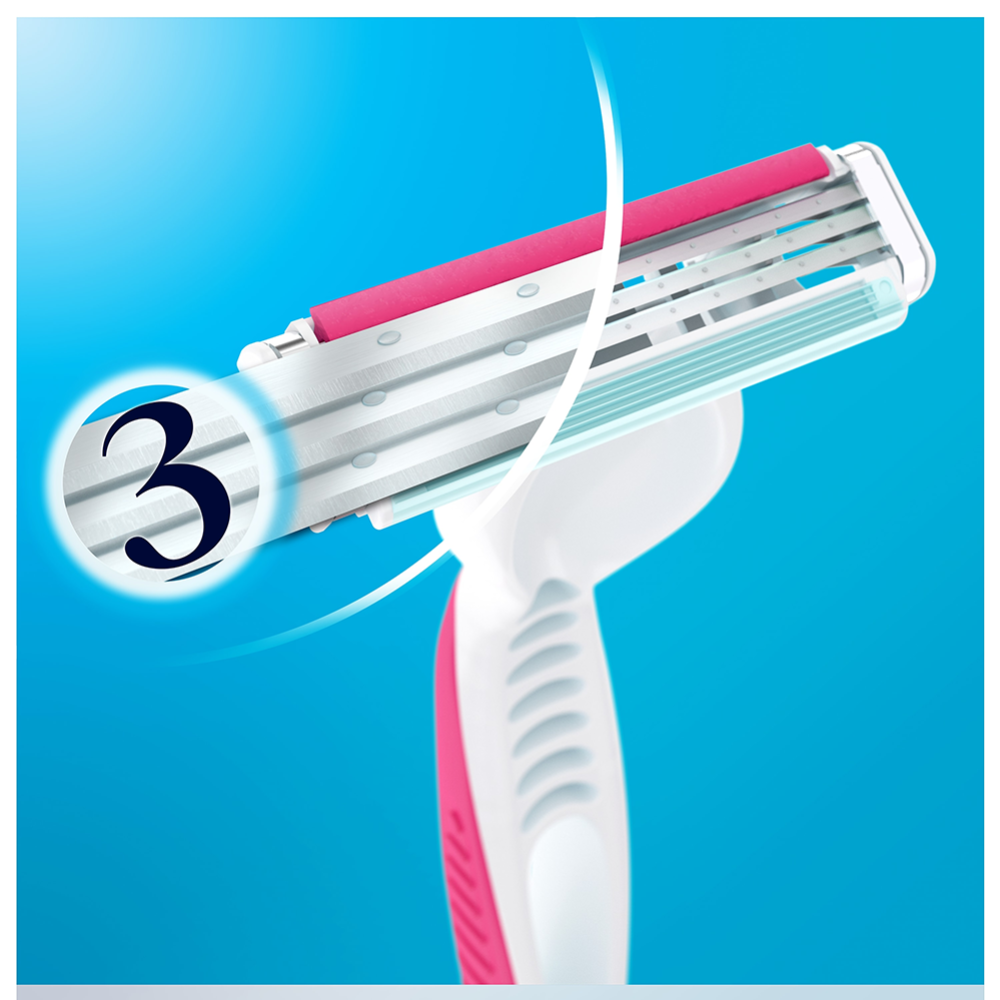 Одноразовая женская бритва «Gillette Venus» 3, 3 шт