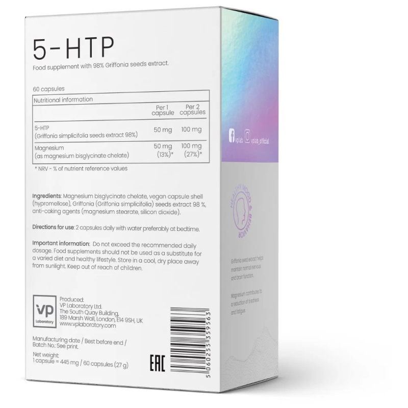 5-HTP / 60 капс VPlab