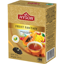 Чай черный «Hyson» цейлонский, листовой, фруктовая фантазия, 100 г