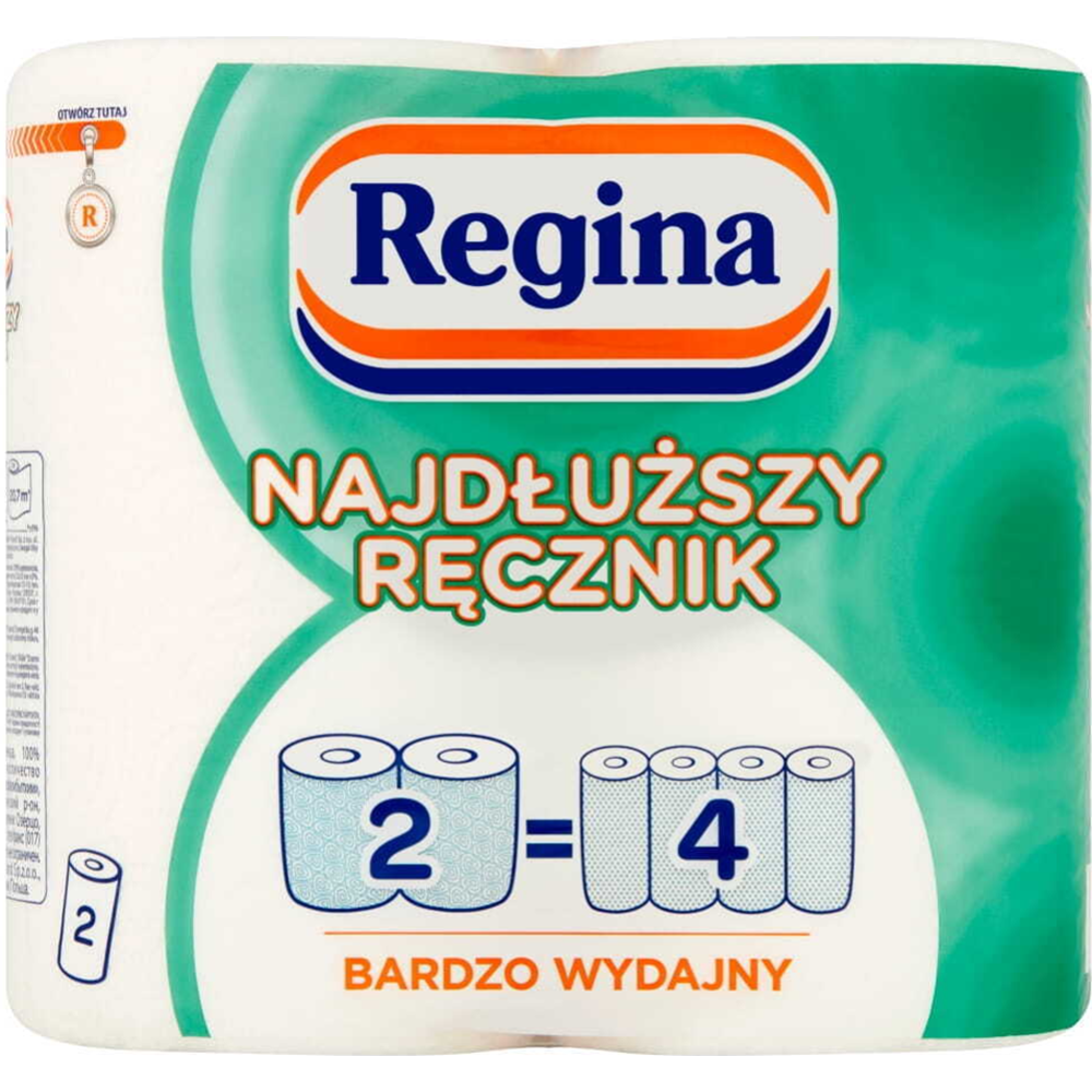 Полотенце бумажное «Regina» 2 слоя, 2 рулона