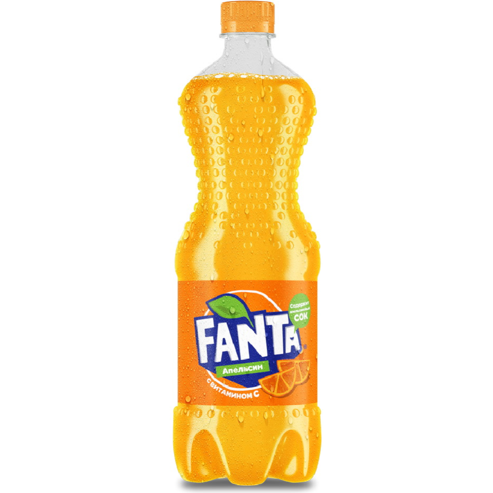Напиток газированный «Fanta» апельсин, 1 л #0