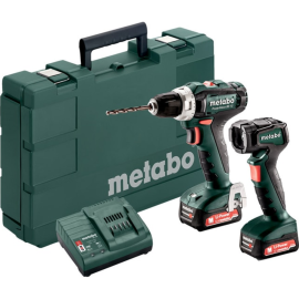 Шуруповерт «Metabo» PowerMaxx BS 12 Set, 601036900