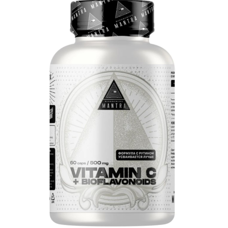 Mantra VITAMIN C + RUTIN / 60капс