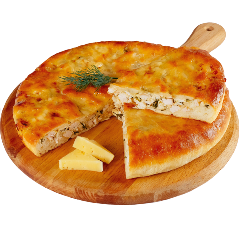 Пирог «От Шефа» с филе и сыром, замороженный, 1/600 #0
