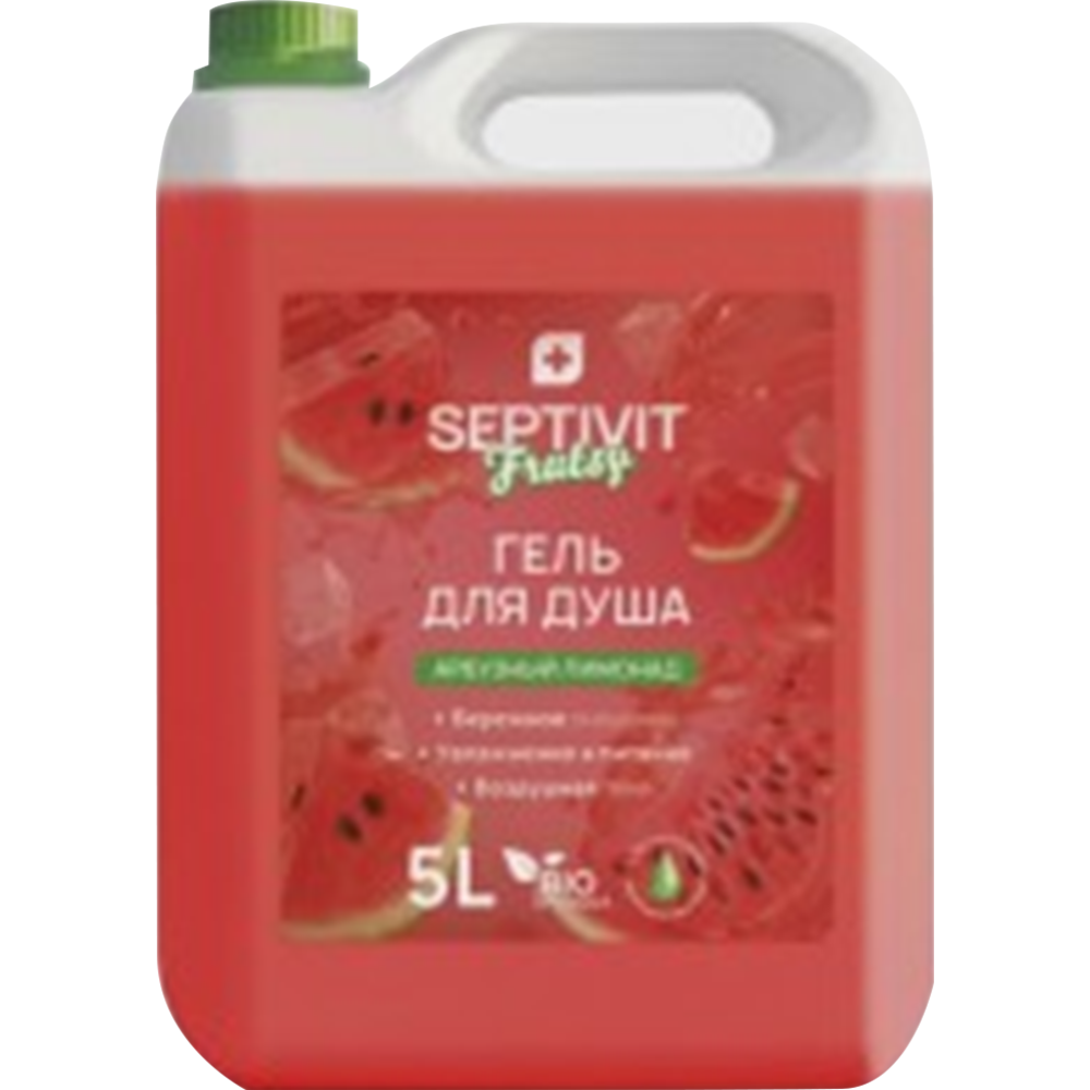 Гель для душа «Septivit» Frutsy, Арбузный лимонад, 5 л