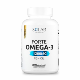 SOLAB / Omega-3 XS 60%,1200 мг, 120 капсул