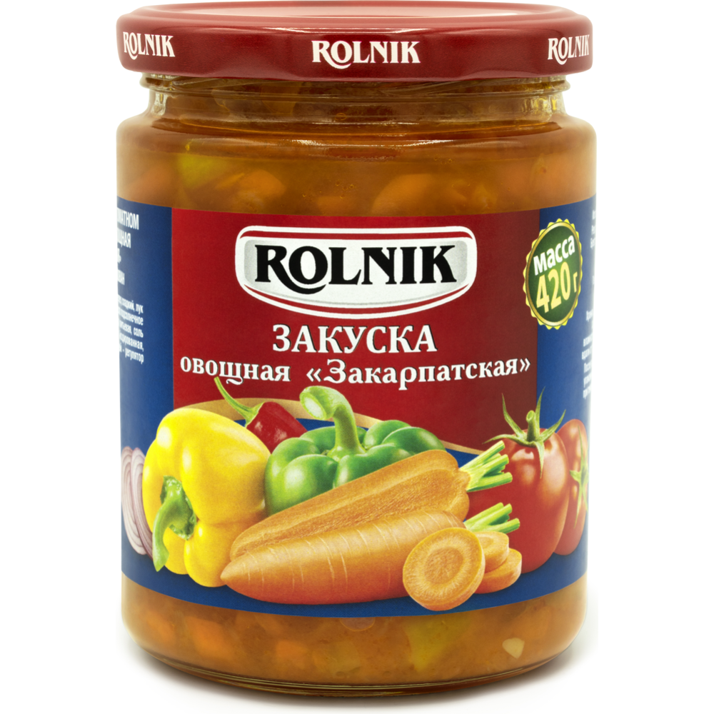 Овощная закуска  «Rolnik» Закарпатская, 420 г