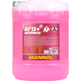 Антифриз «Mannol» AF12+, -75C/MN4112-10, красный, 10 л