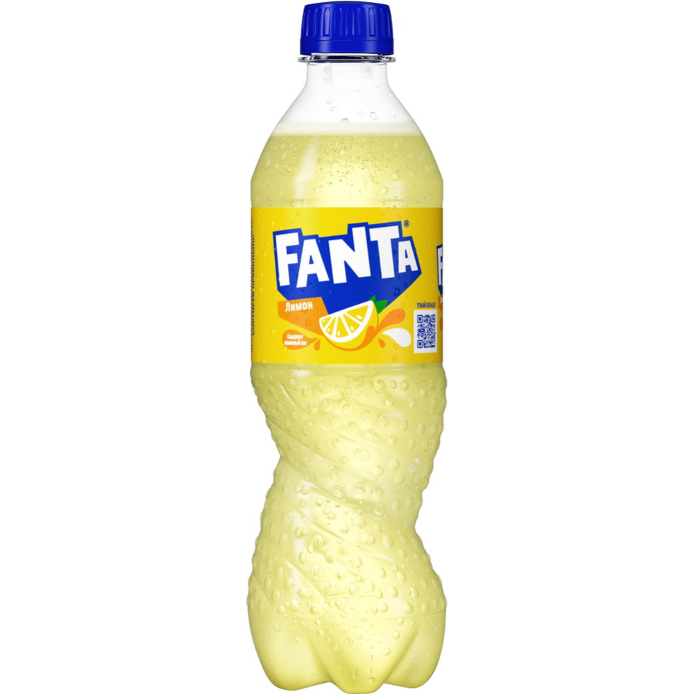 Напиток газированный «Fanta» лимон, 500 мл #0