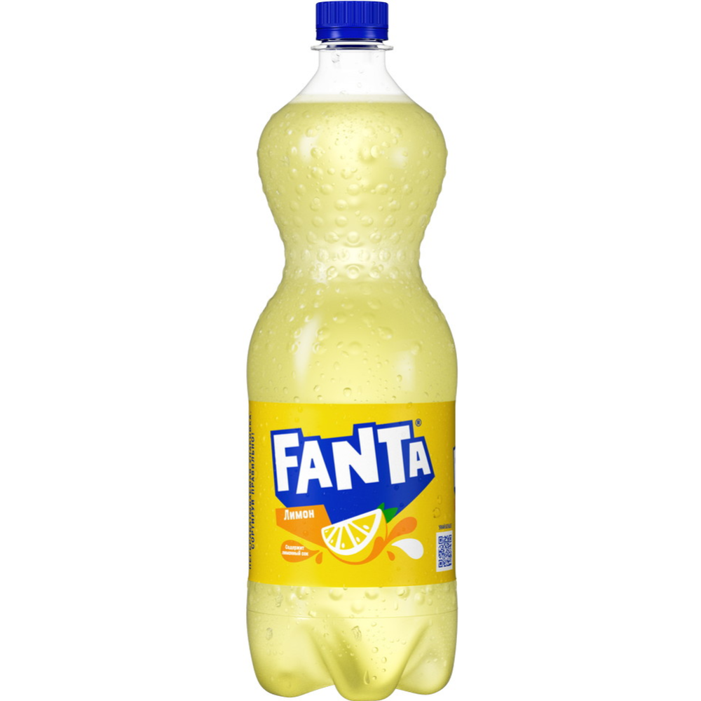 Напиток газированный «Fanta» лимон, 1 л #0