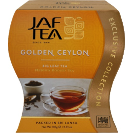Чай черный «Jaf» Золотой Цейлон, крупнолистовой, байховый, 100 г