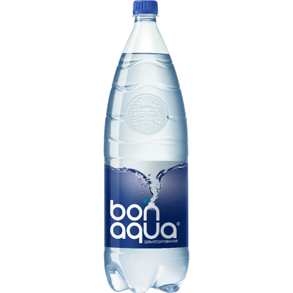 Вода питьевая «Bonaqua» сильногазированная, 2 л #0