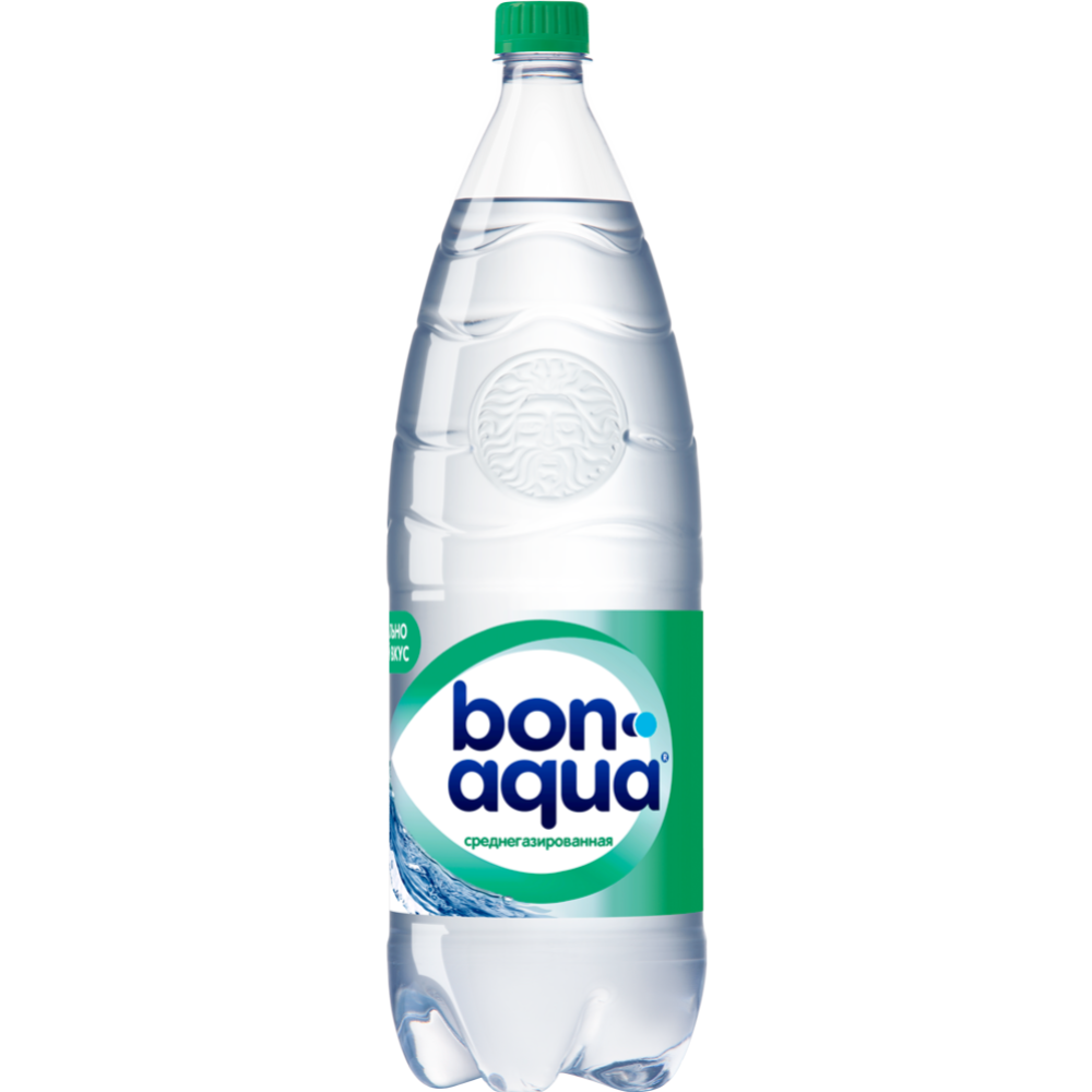 Вода пи­тье­вая «Bonaqua» сред­не­га­зи­ро­ван­ная, 2 л