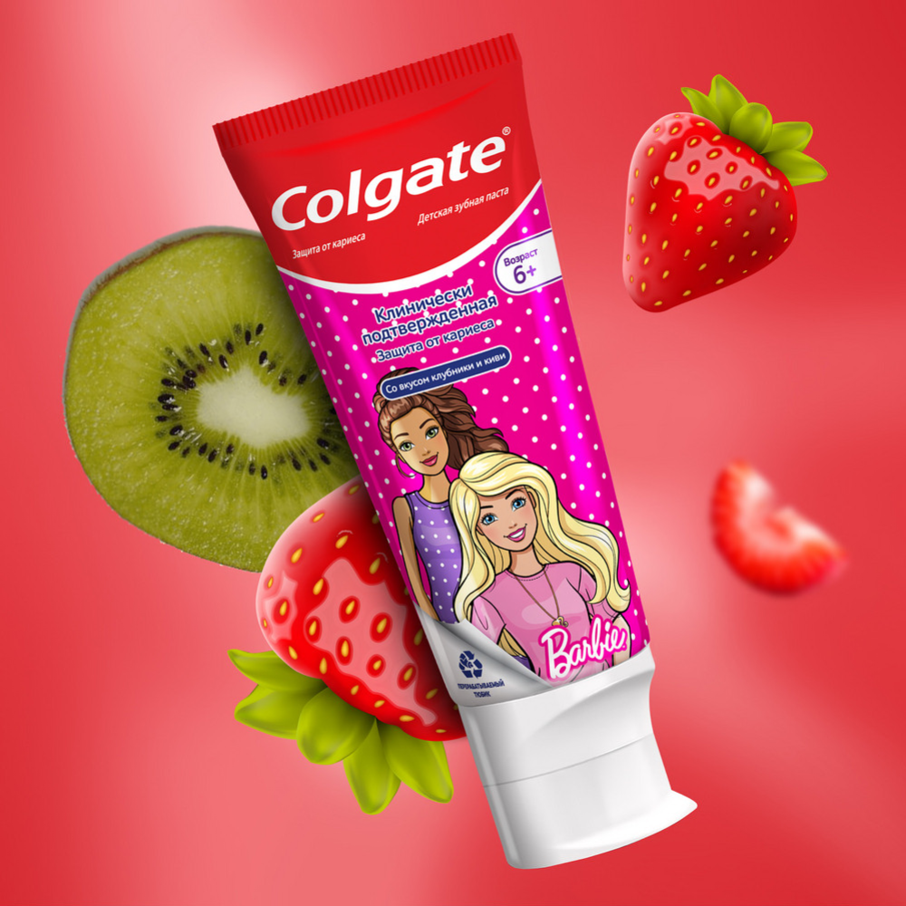 Зубная паста «Colgate» Barbie, 75 мл.