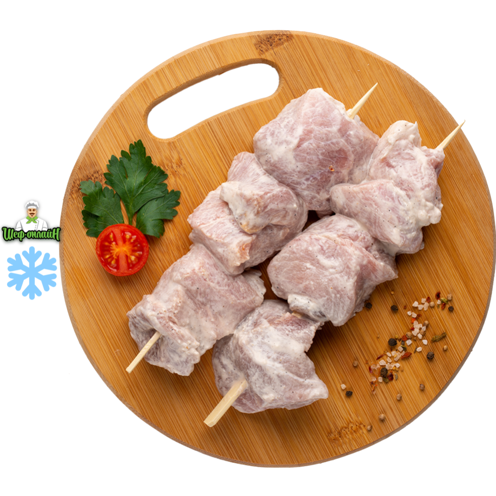 Полуфабрикат шашлык из свинины в майонезе замороженный, 900 г #0