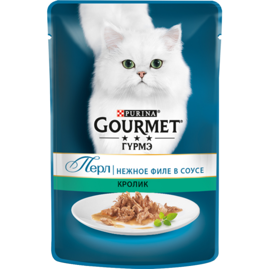 Корм для кошек «Gourmet Perle » с кроликом, 85 г