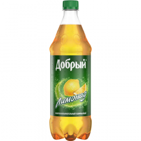 На­пи­ток га­зи­ро­ван­ный «Доб­рый» ли­мо­над, 1 л