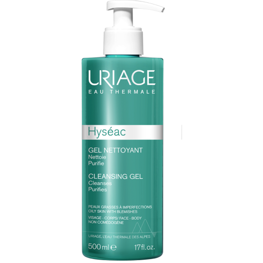 Гель для умывания «Uriage» Hyseac Gel Nettoyant, 500 мл