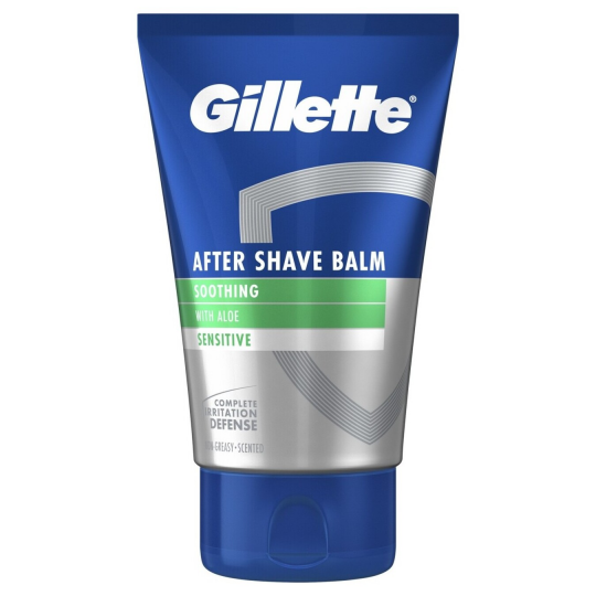 Бальзам после бритья мужской Gillette Series Sensitive Protection / Успокаивающий для чувствительной кожи с алоэ 2 шт. х 100 мл