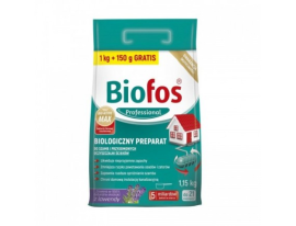 Порошок для септиков и очистительных станций Biofos Professional, вес 1 кг + 150 г