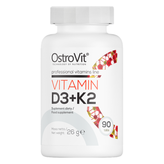 Витамины от Ostrovit Vitamin D3 + K2 2000UI (90 таблеток)