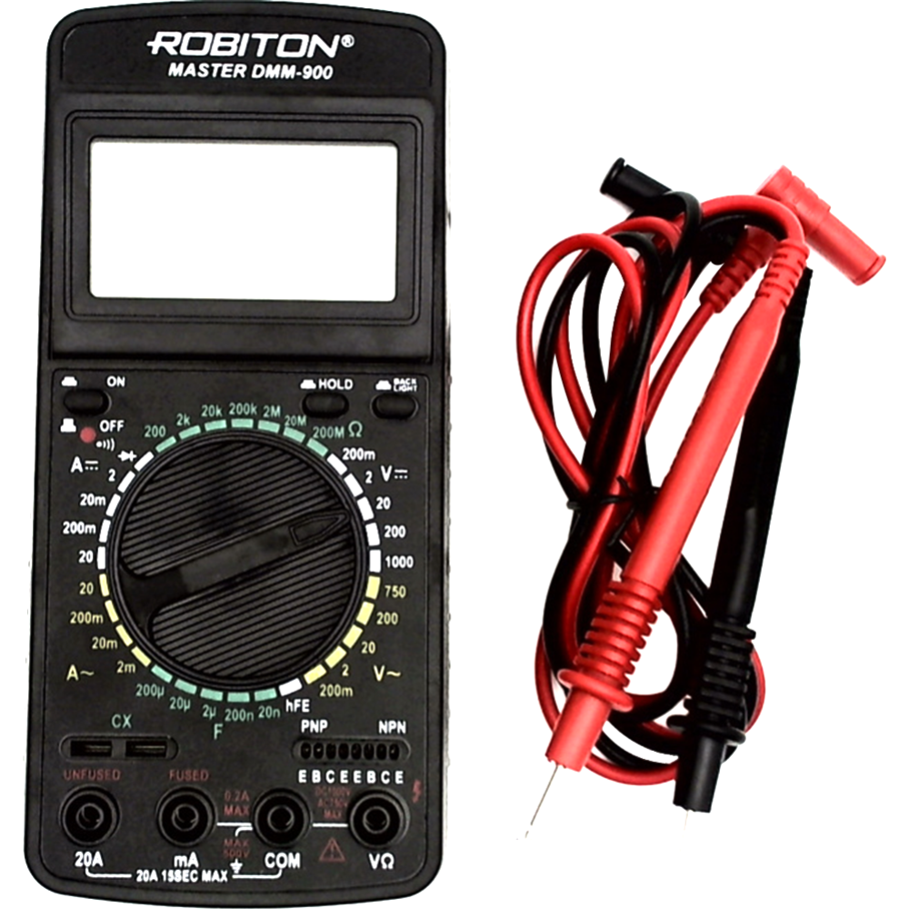 Мультиметр «Robiton» Master, DMM-900, БЛ13357